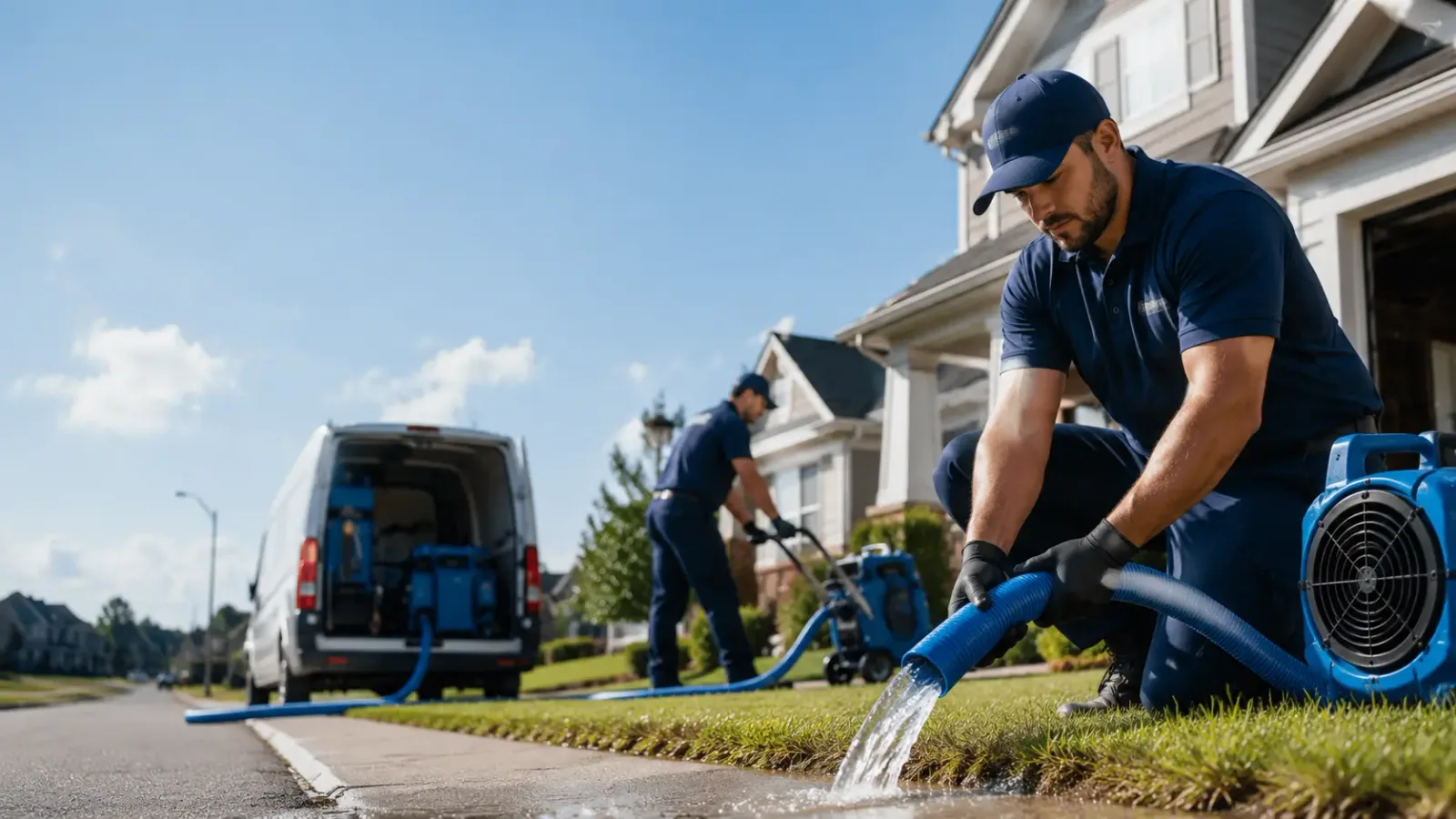 Flood Damage Restoration in Victor, CA